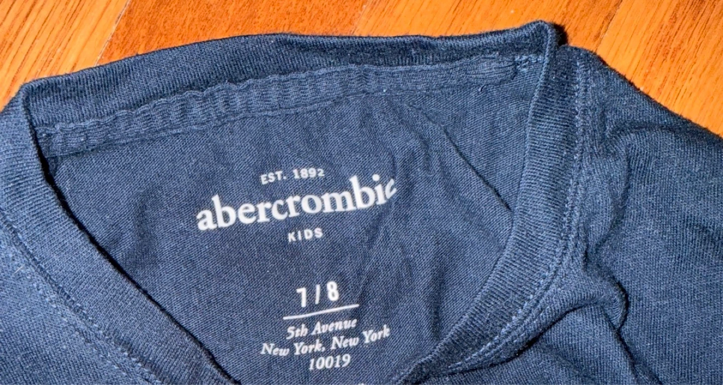 Abercrombie & Fitch Kids Long Sleeve Shirt Size 7/8 - photo 2
