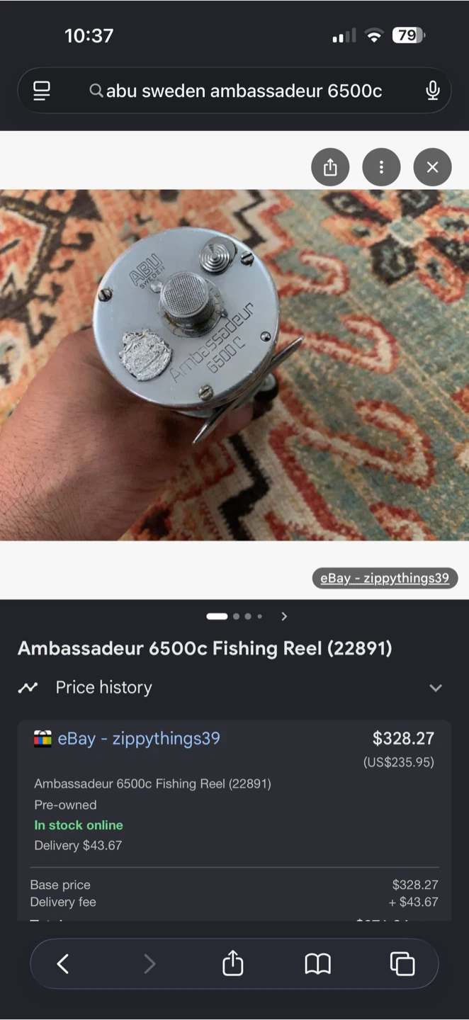 Abu Sweden ambassadeur 6500C - photo 4