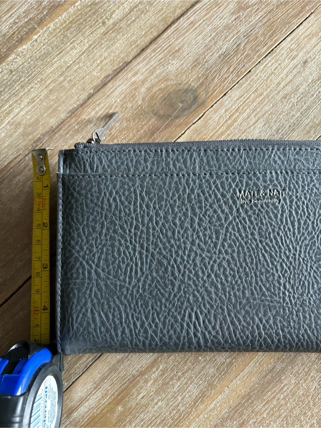 Matt & Nat Charcoal grey wallet - photo 3