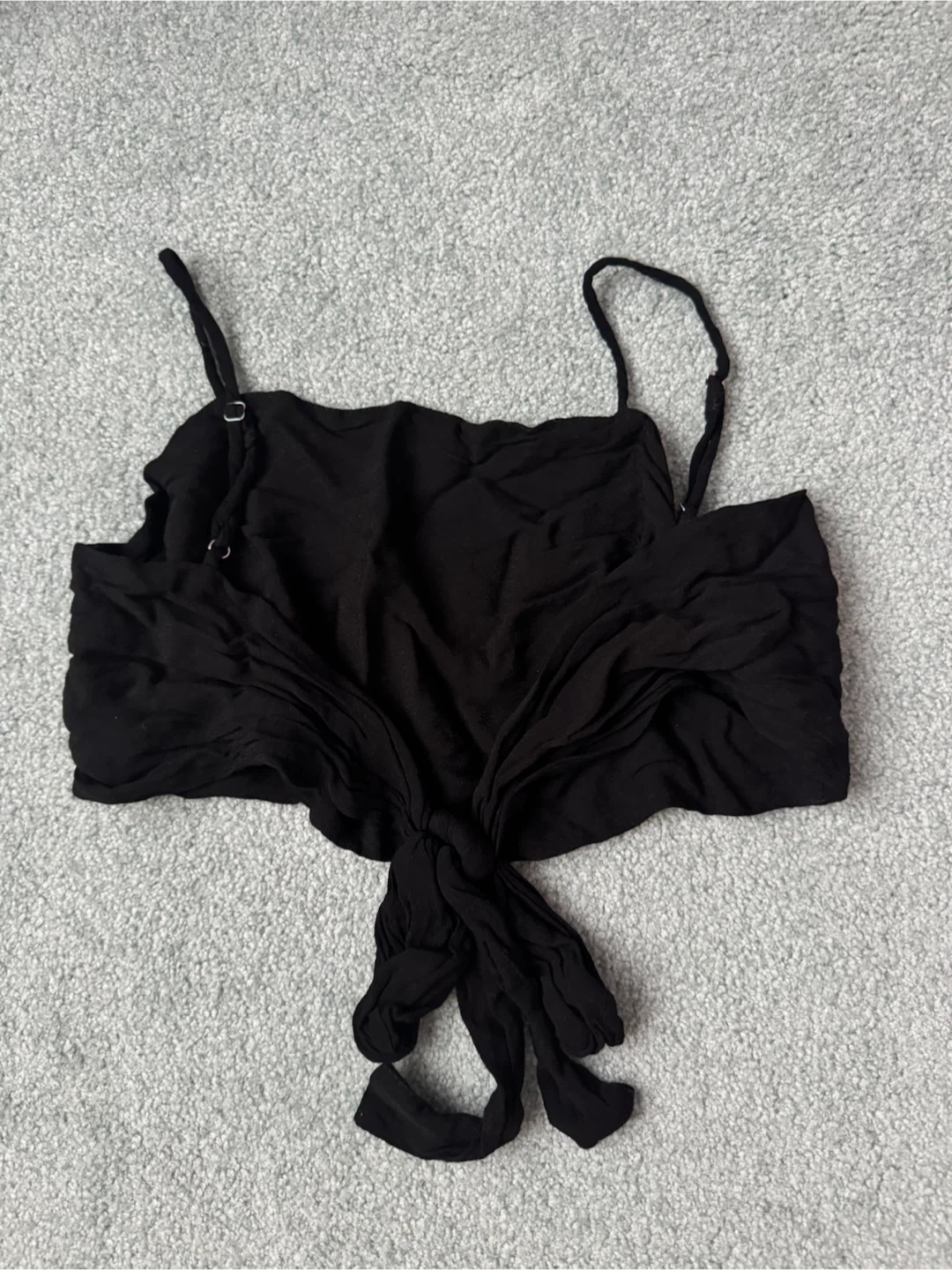 Brandy Melville Tie Back Crop Top - photo 2