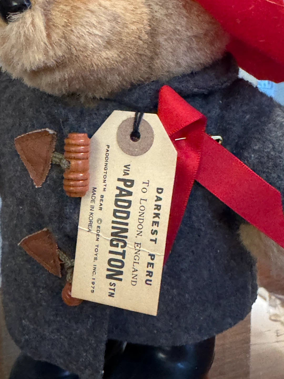 Paddington Bear Plush Toy - photo 5