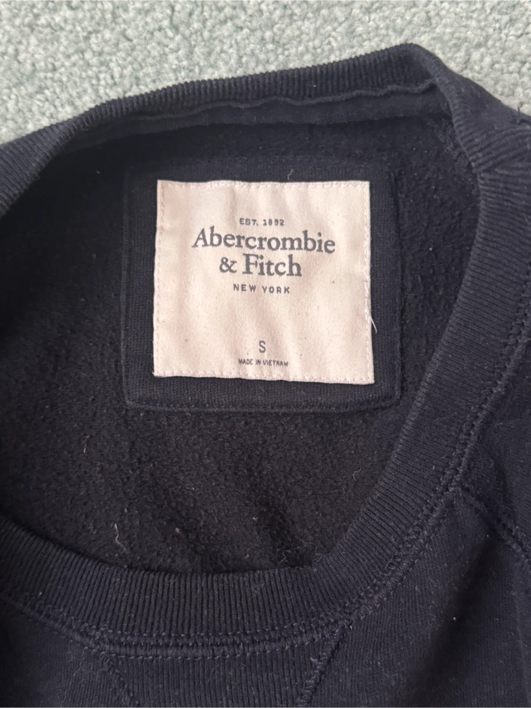Abercrombie & Fitch Navy Sweatshirt - S - photo 2