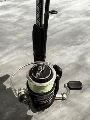 Spinning Reel guc w/ New Rod 6ft. - photo 4
