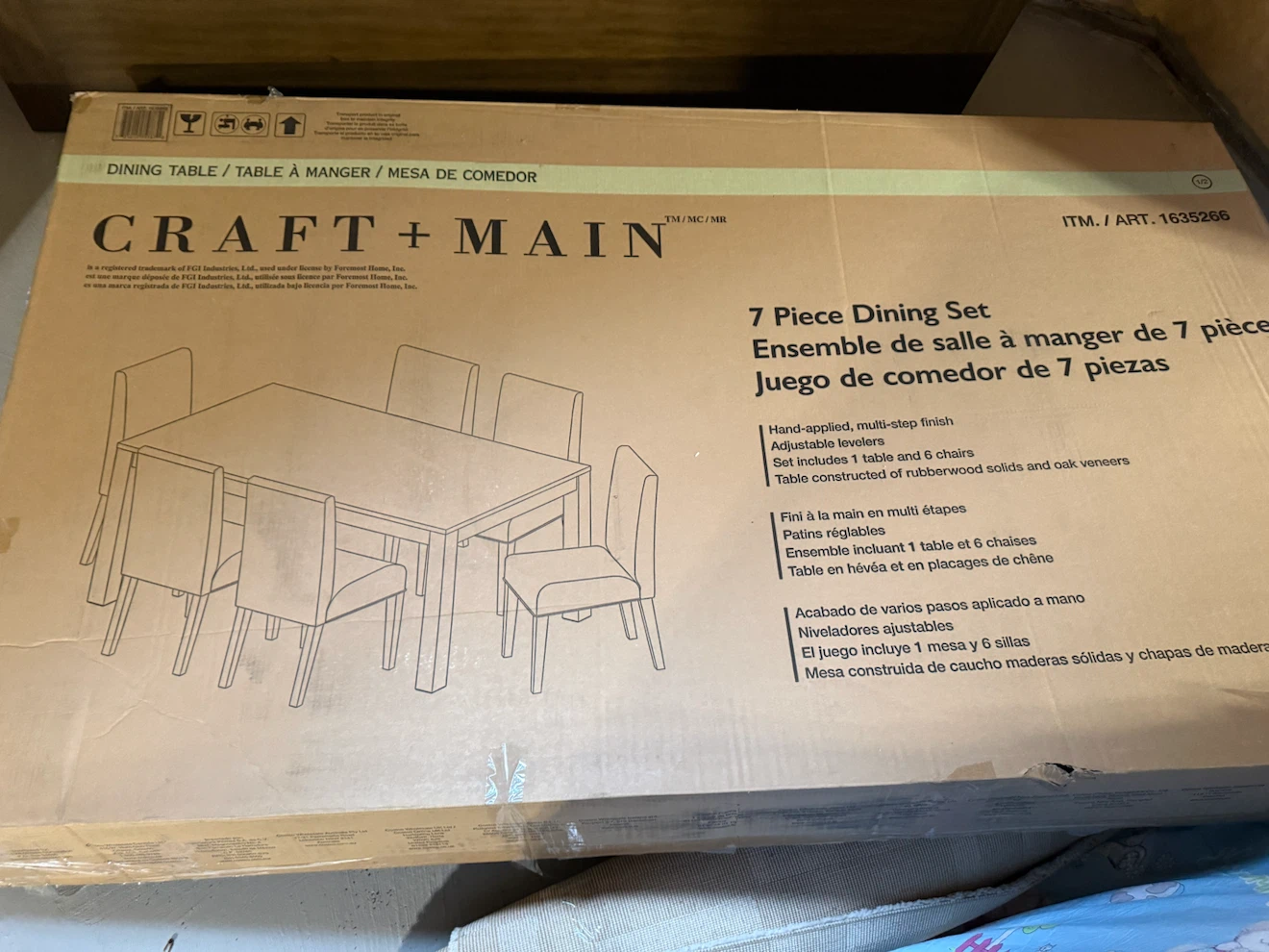 CRAFT + MAIN dining table