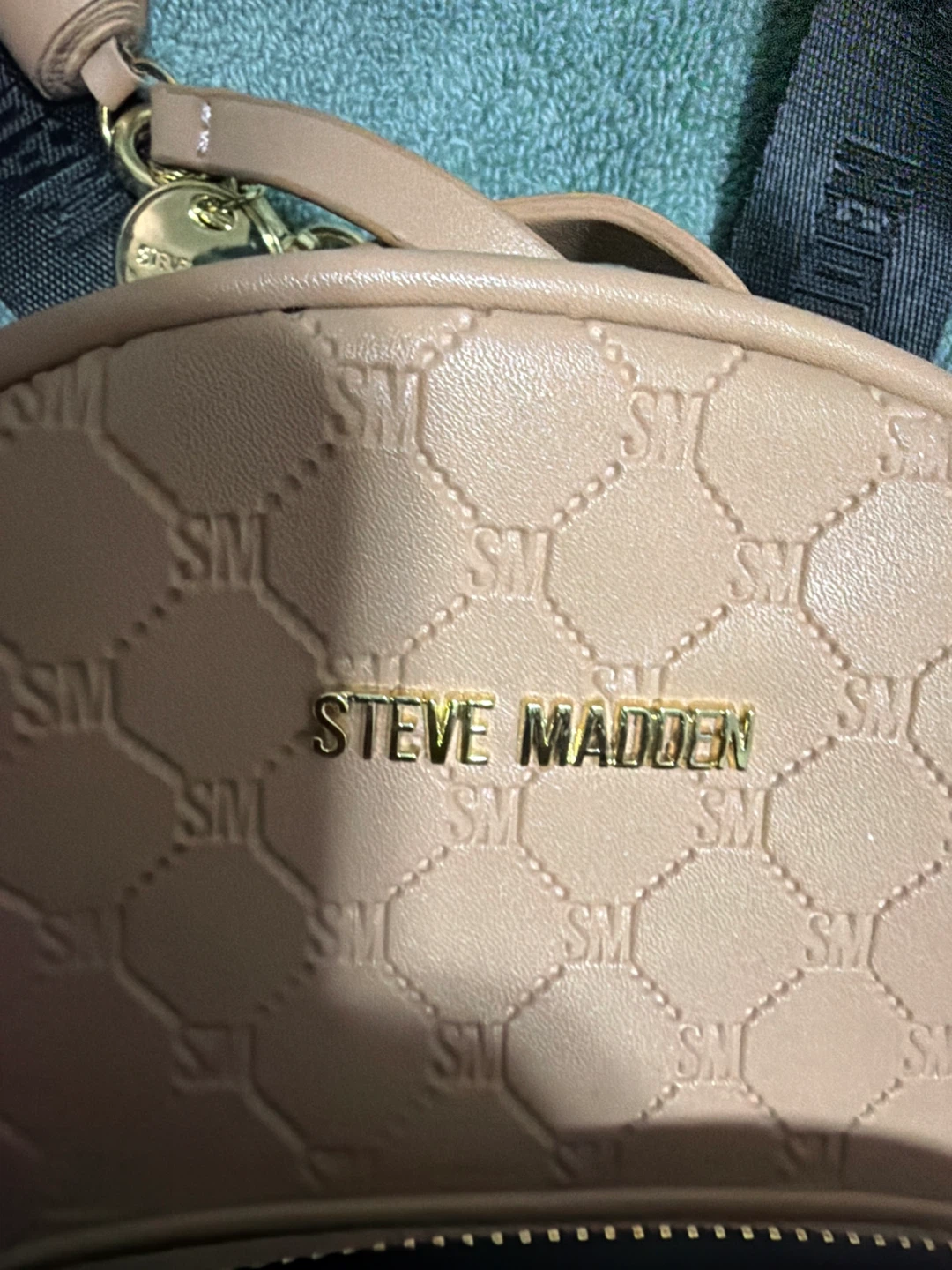 Steve Madden Quilted Mini Backpack - Beige - photo 2