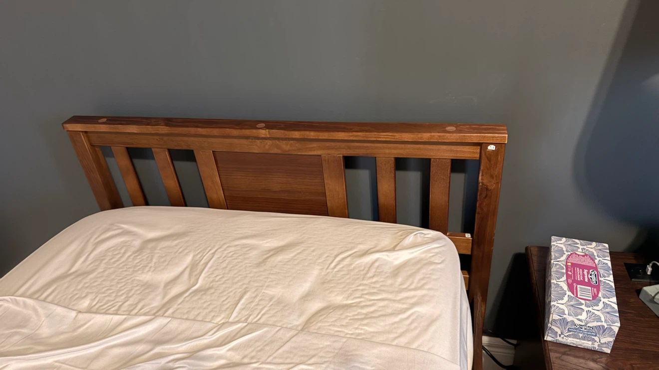 Wooden Twin Bed Frame - photo 2