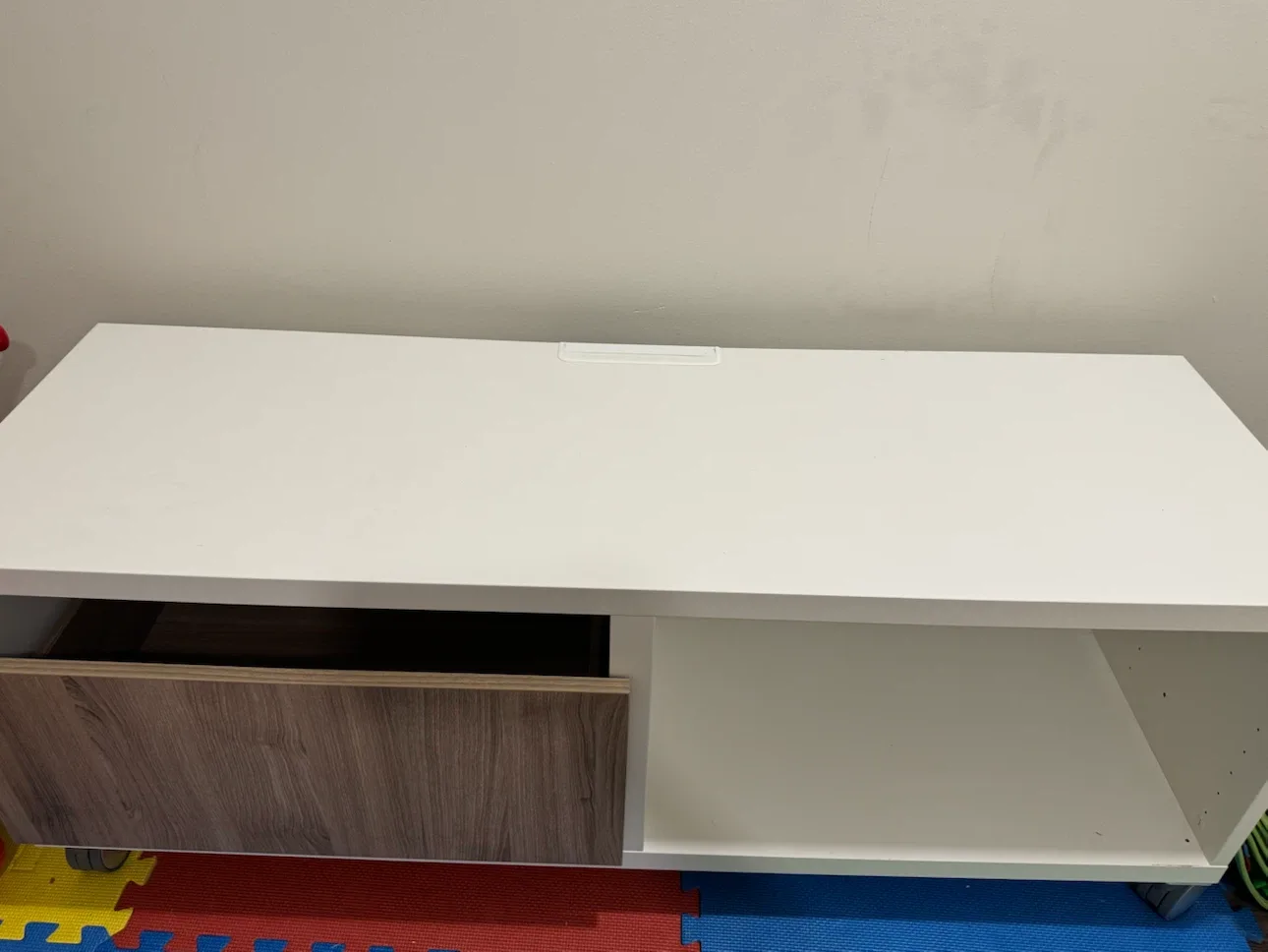 White and Wood Entertainment Unit - photo 2