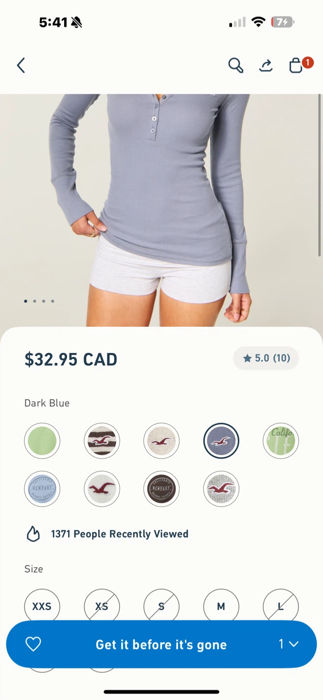 Hollister Icon Henley - photo 4