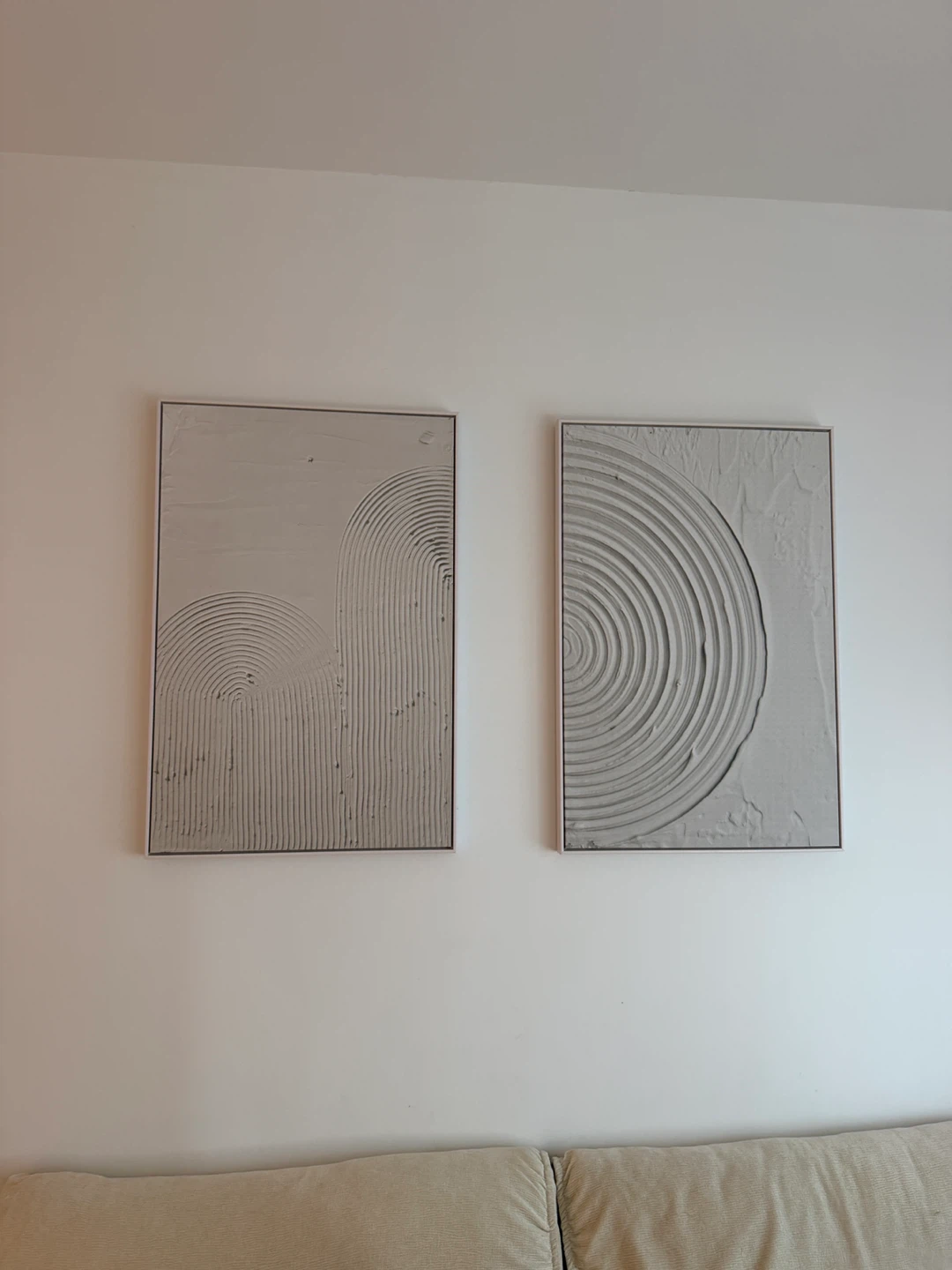 Set of 2 Modern Framed Canvas Wall Art - photo 3