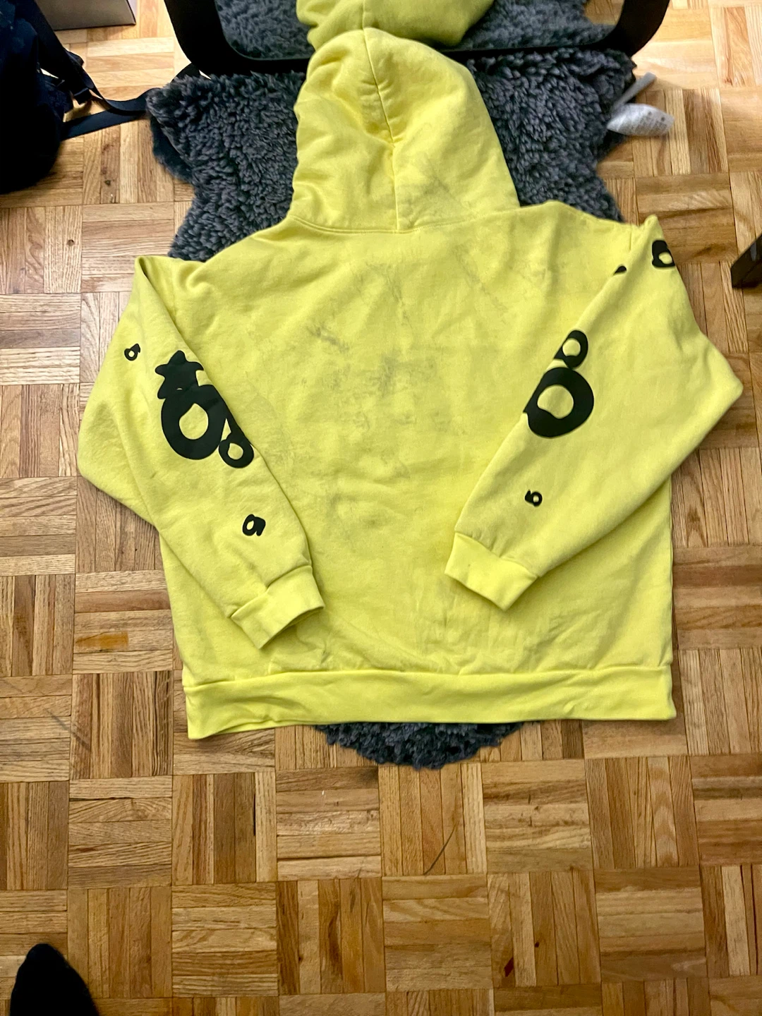 Yellow sp5der beluga tracksuit - photo 2