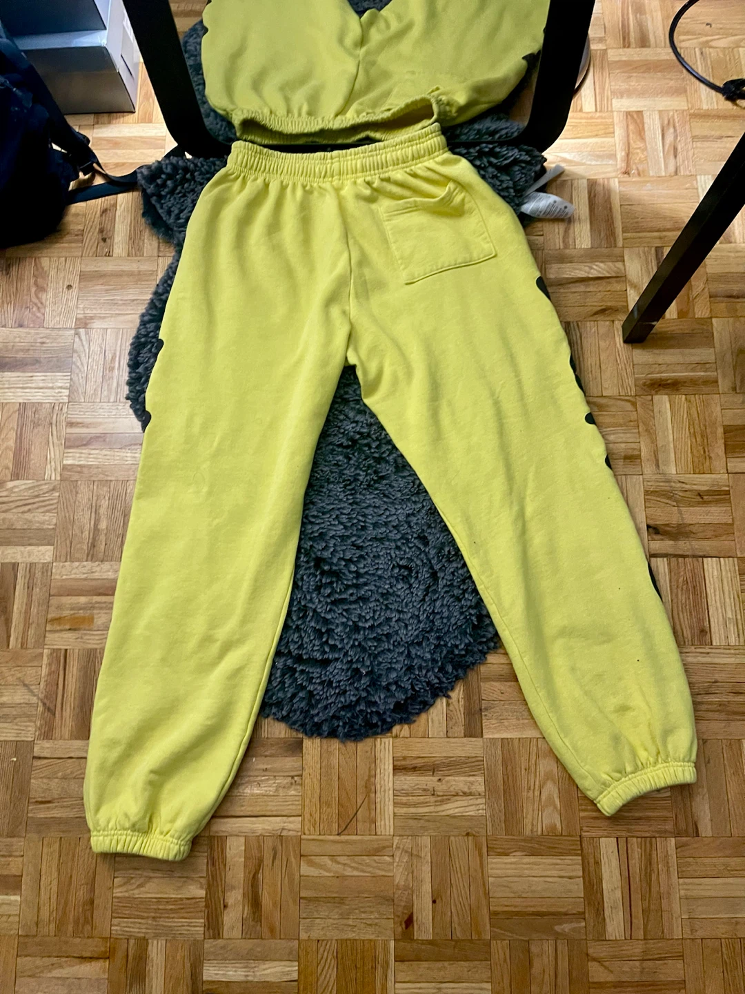 Yellow sp5der beluga tracksuit - photo 5