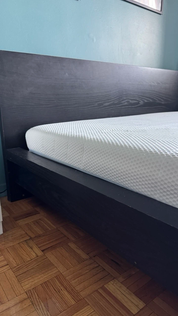 IKEA Queen Bed Frame + Mattress – $180 - photo 5