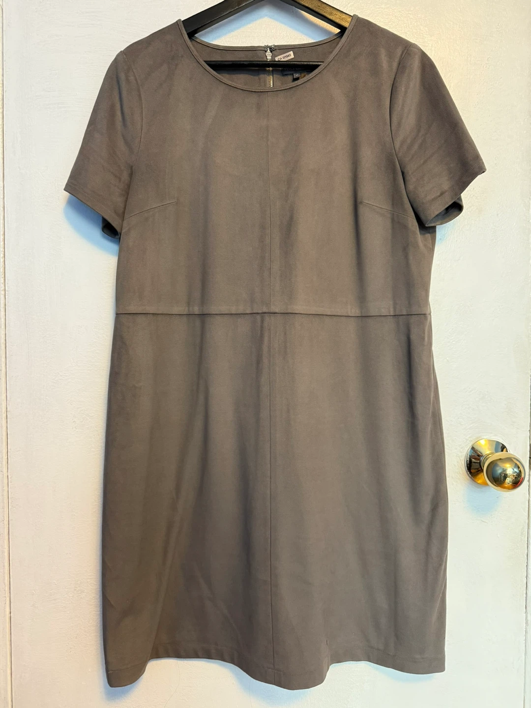Vince Camuto Faux Suede Dress