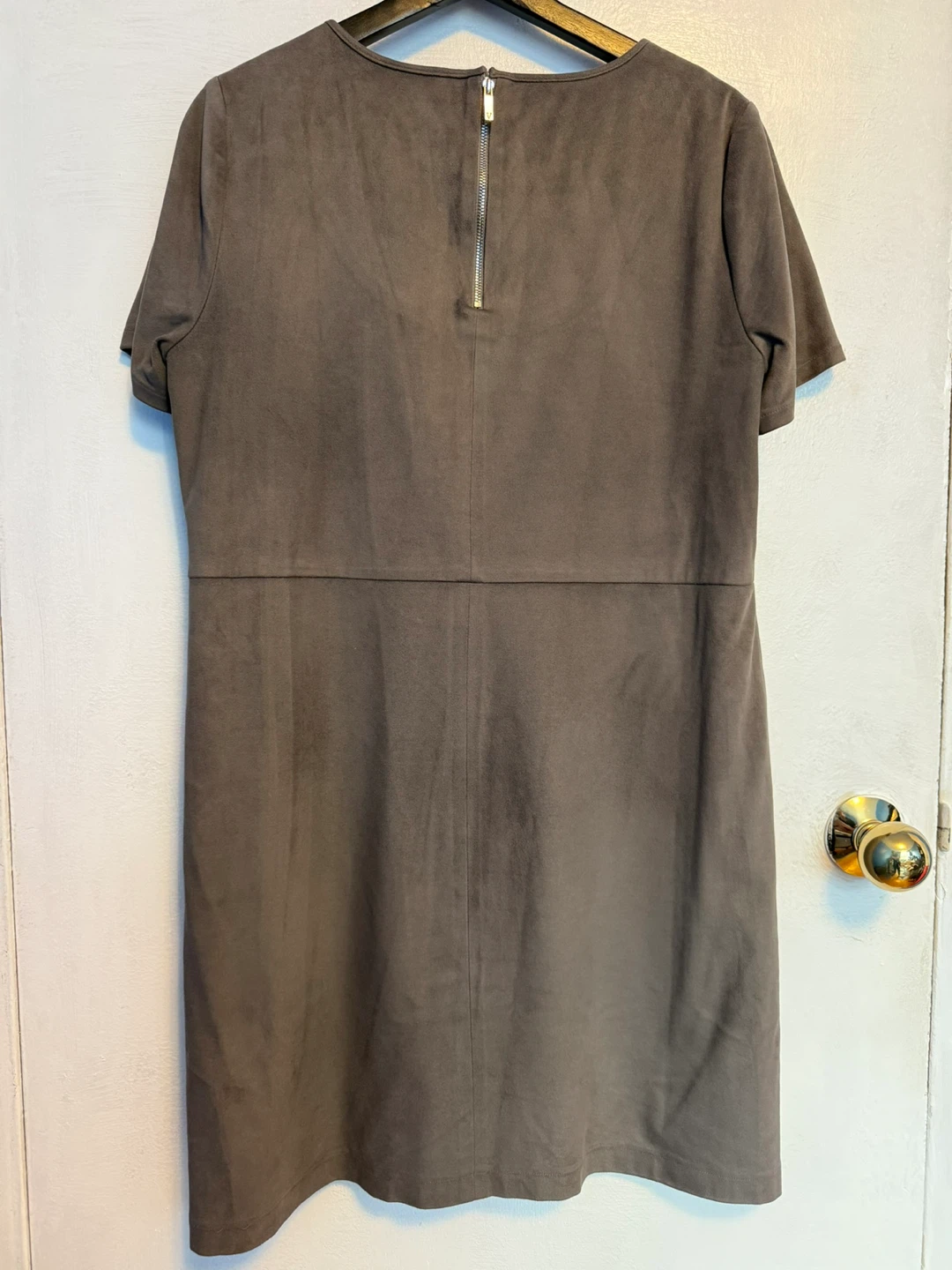 Vince Camuto Faux Suede Dress - photo 2