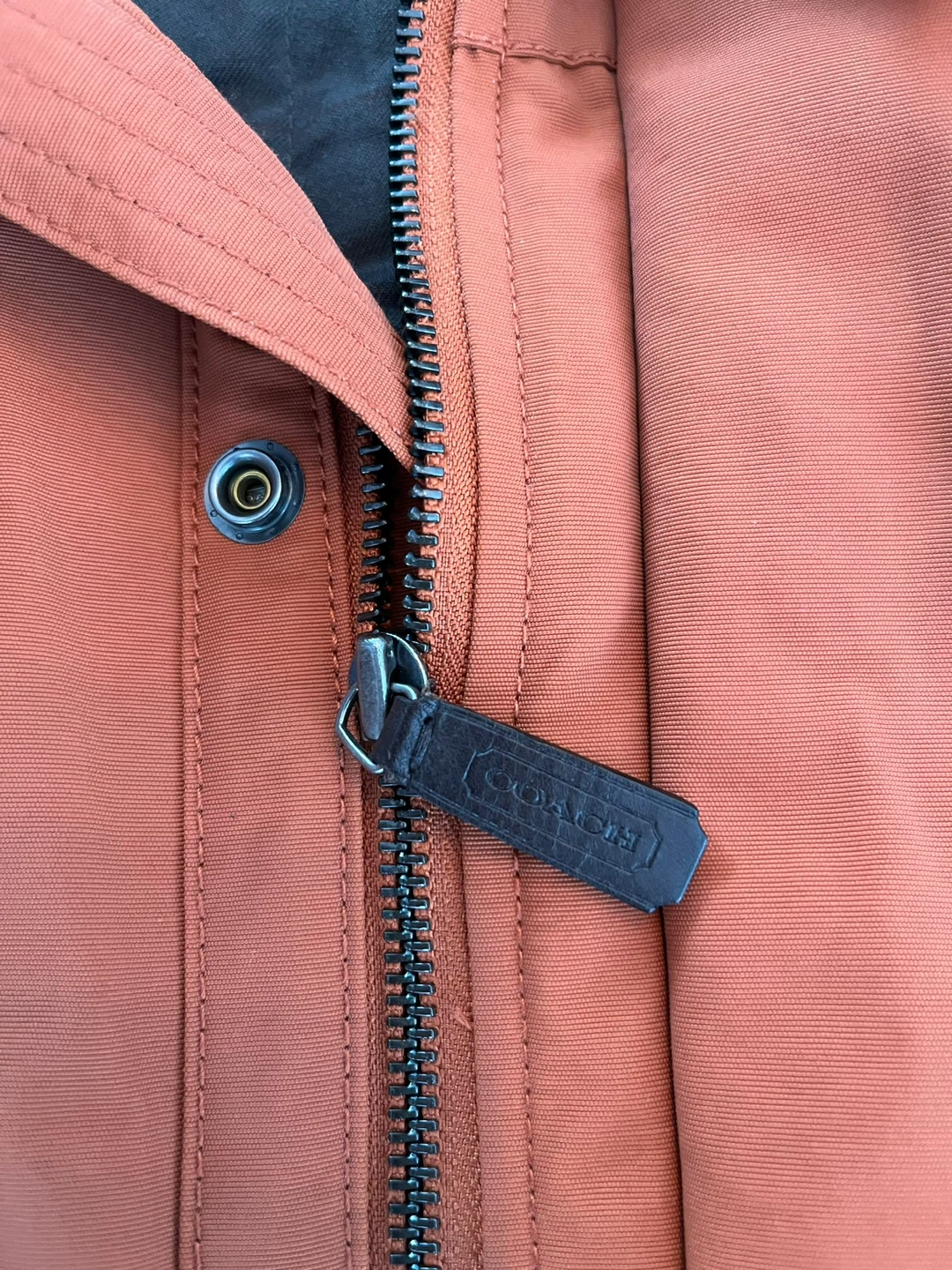 Coach Orange Utility Jacket - photo 3