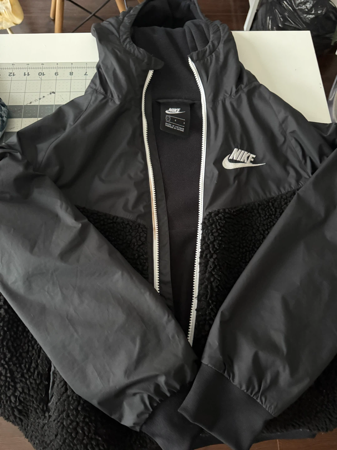 Nike Sherpa Lined Hooded Jacket - photo 2