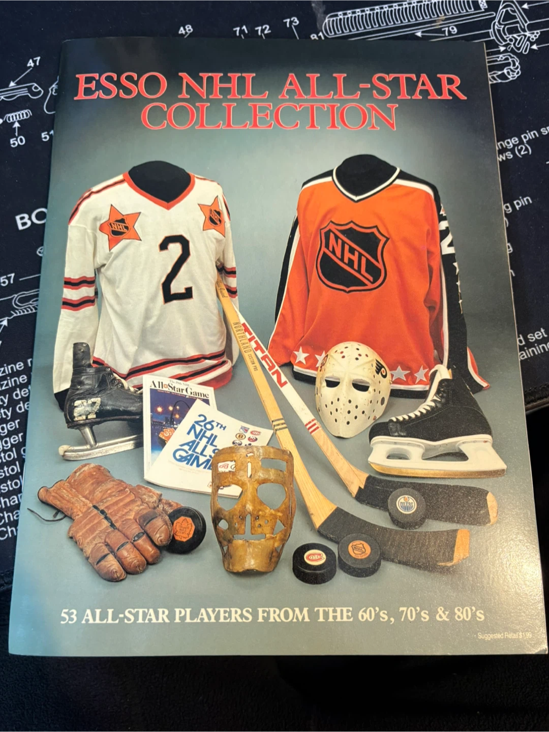 Vintage 1988-89 Esso NHL All-Star Collection Album(50/53)