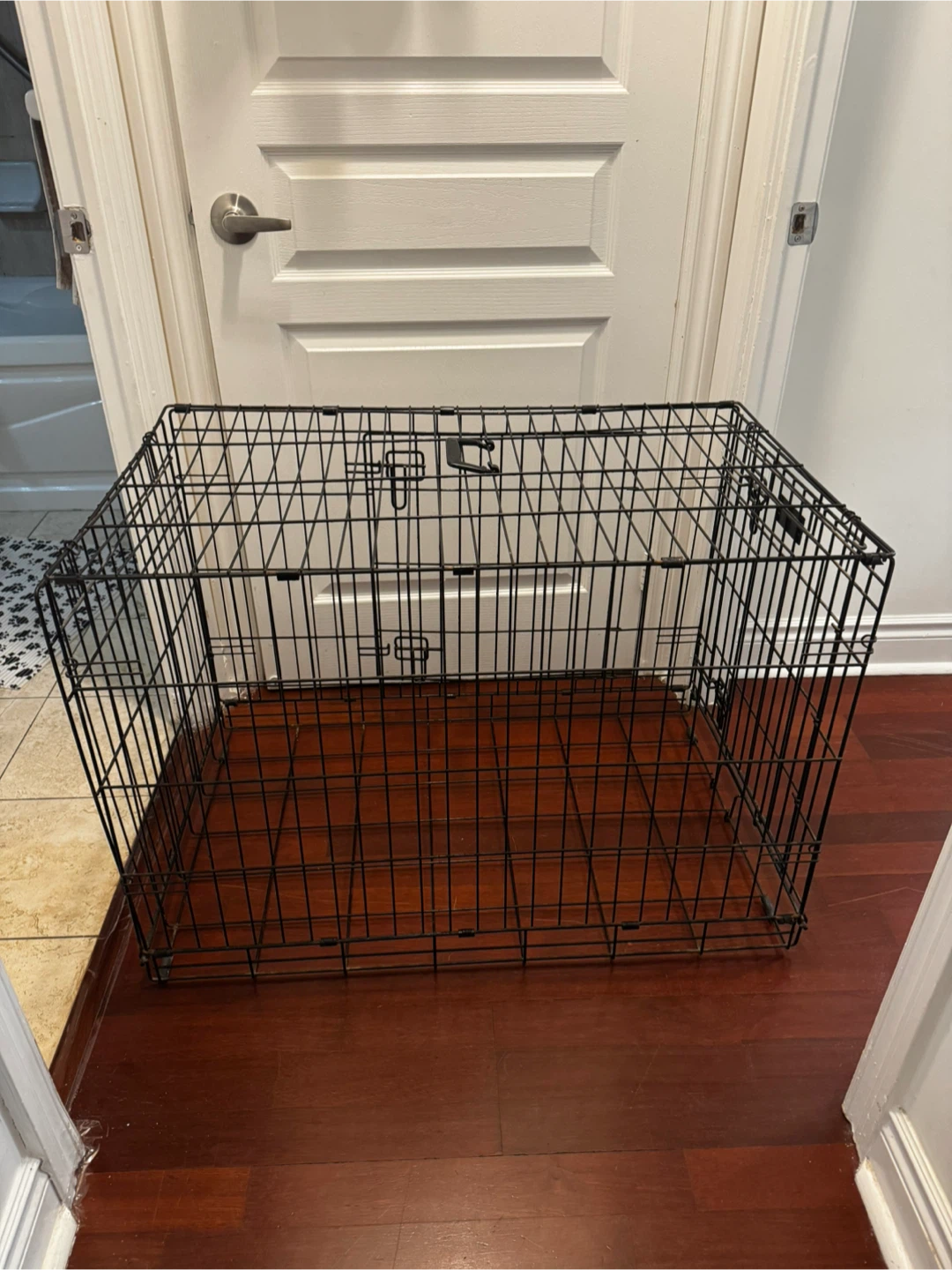 Black Wire Dog Crate