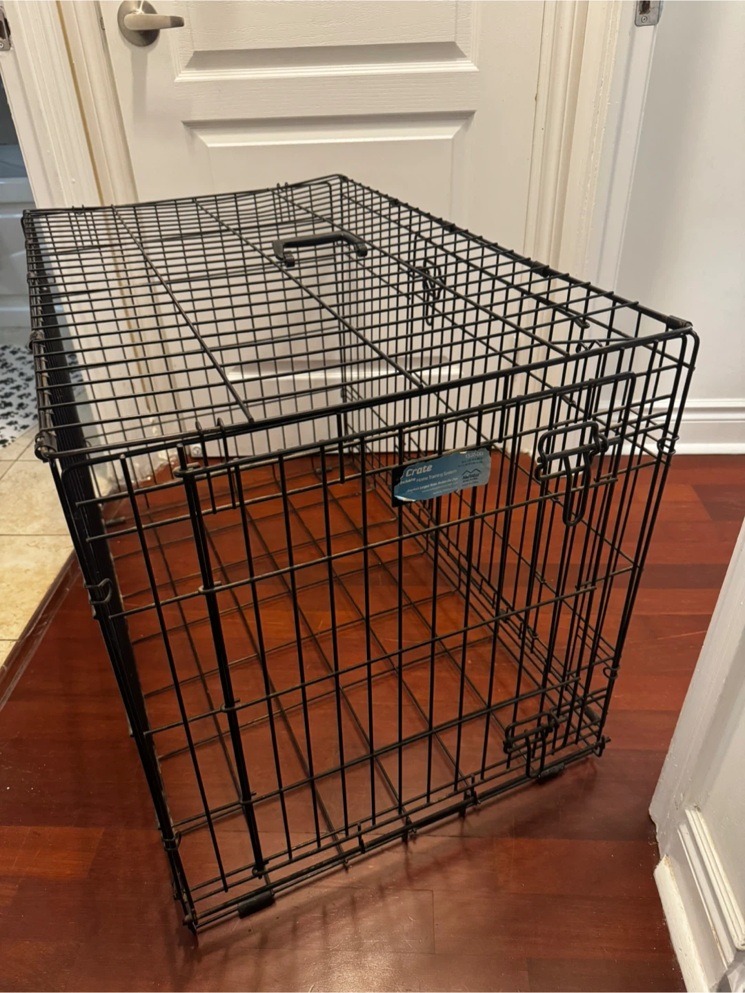 Black Wire Dog Crate - photo 2