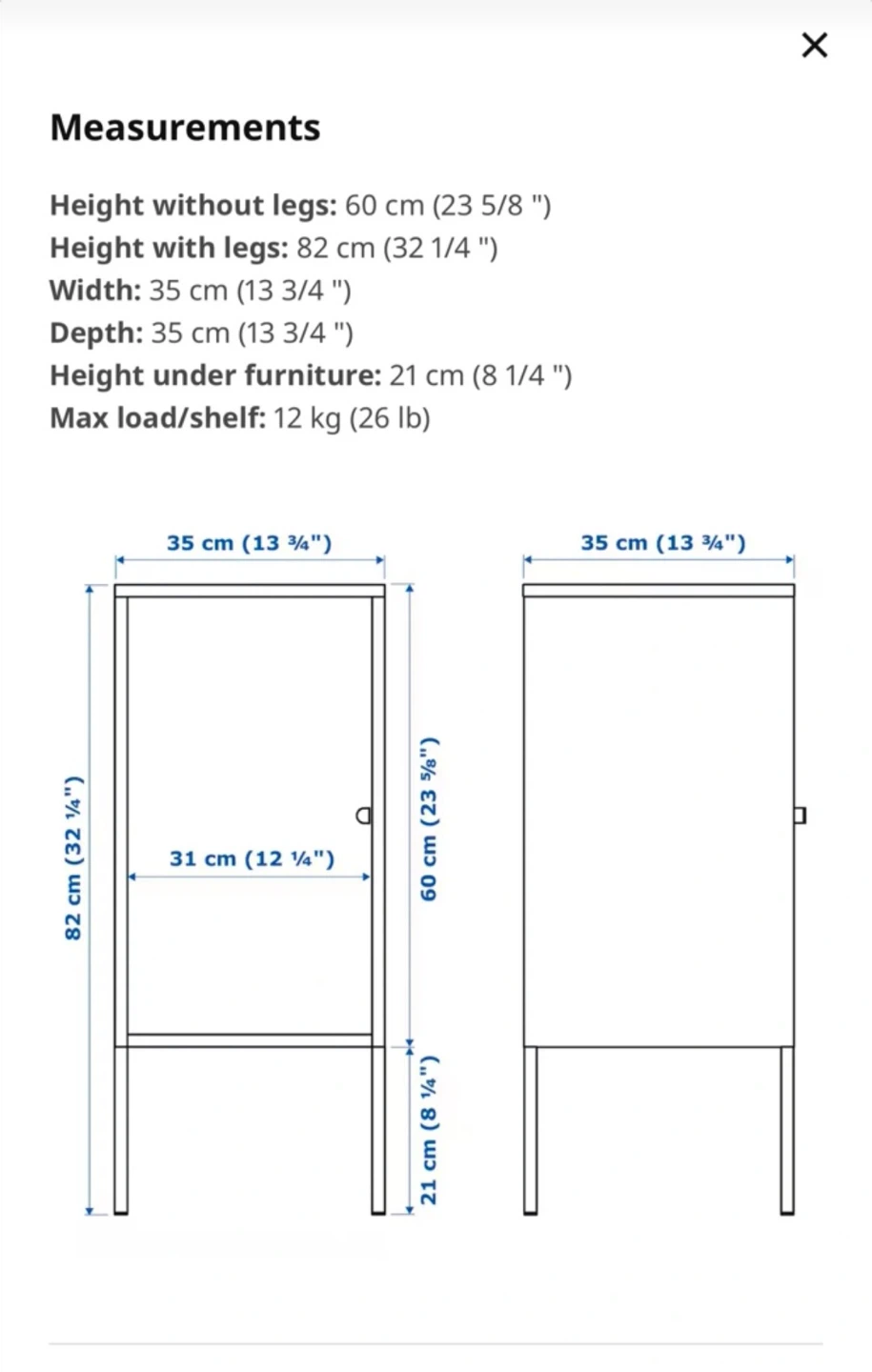 IKEA white metal cabinets - photo 5