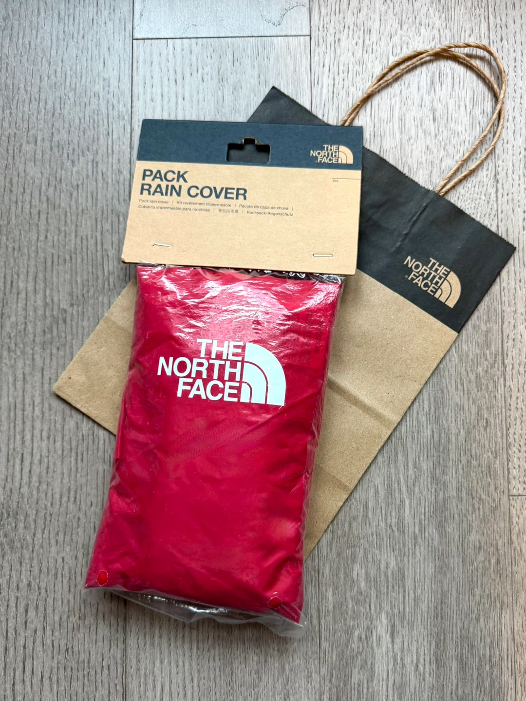 NEW The North Face Pack Rain Cover - Red, Size S