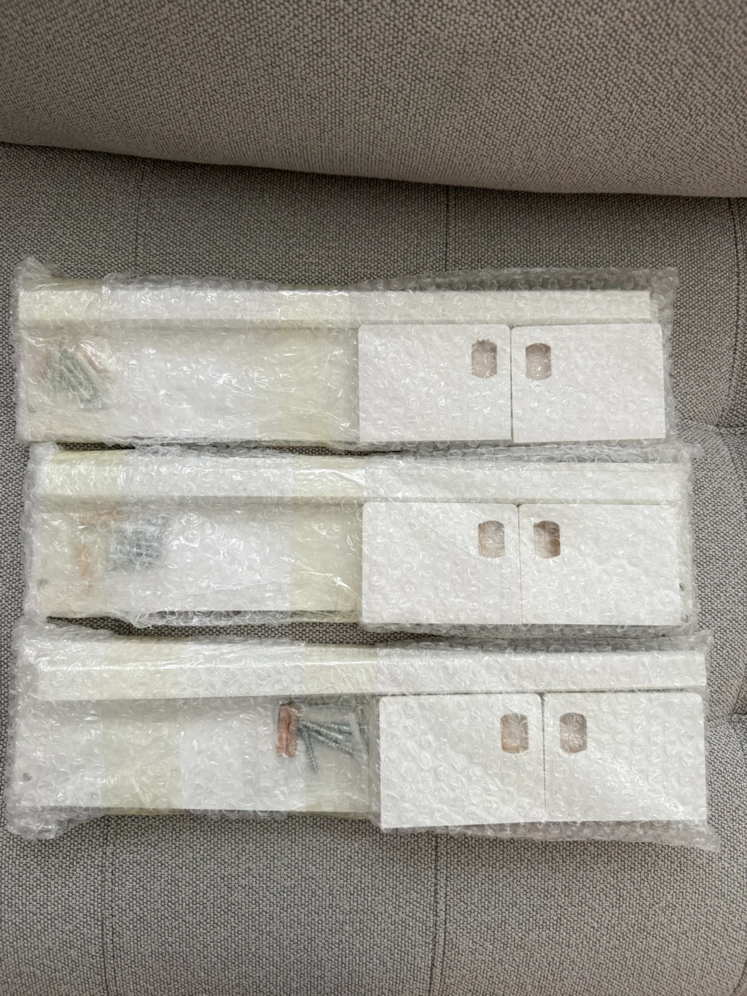 Set of BRAND NEW 3 White Wall Mounted Shelves