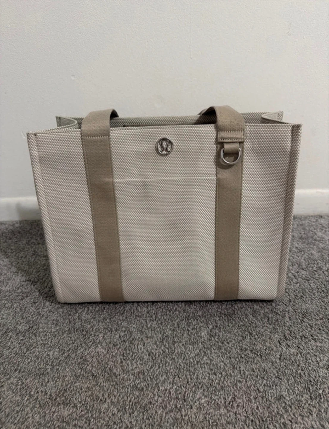 Lululemon Canvas Tote Bag