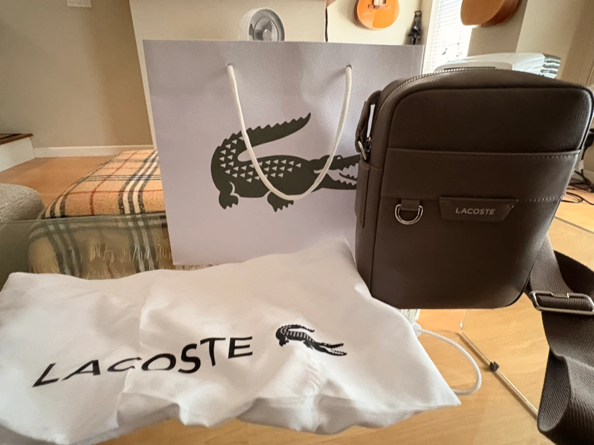 Authentic Lacoste Crossbody Bag