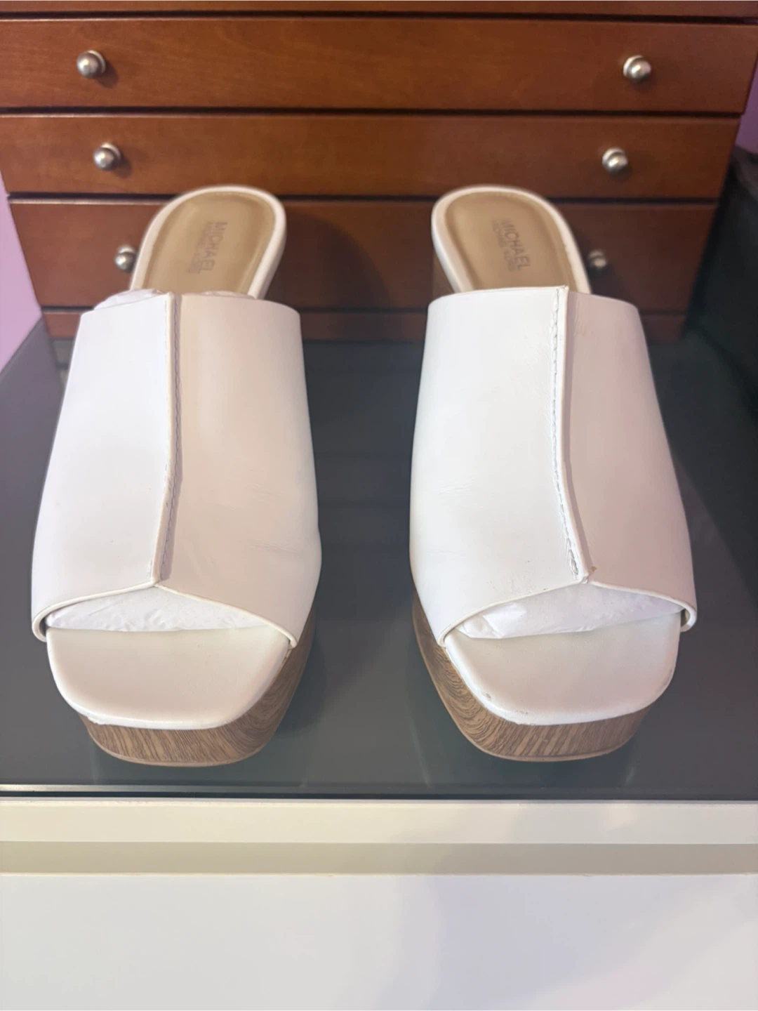 Michael Kors White Platforms - photo 2
