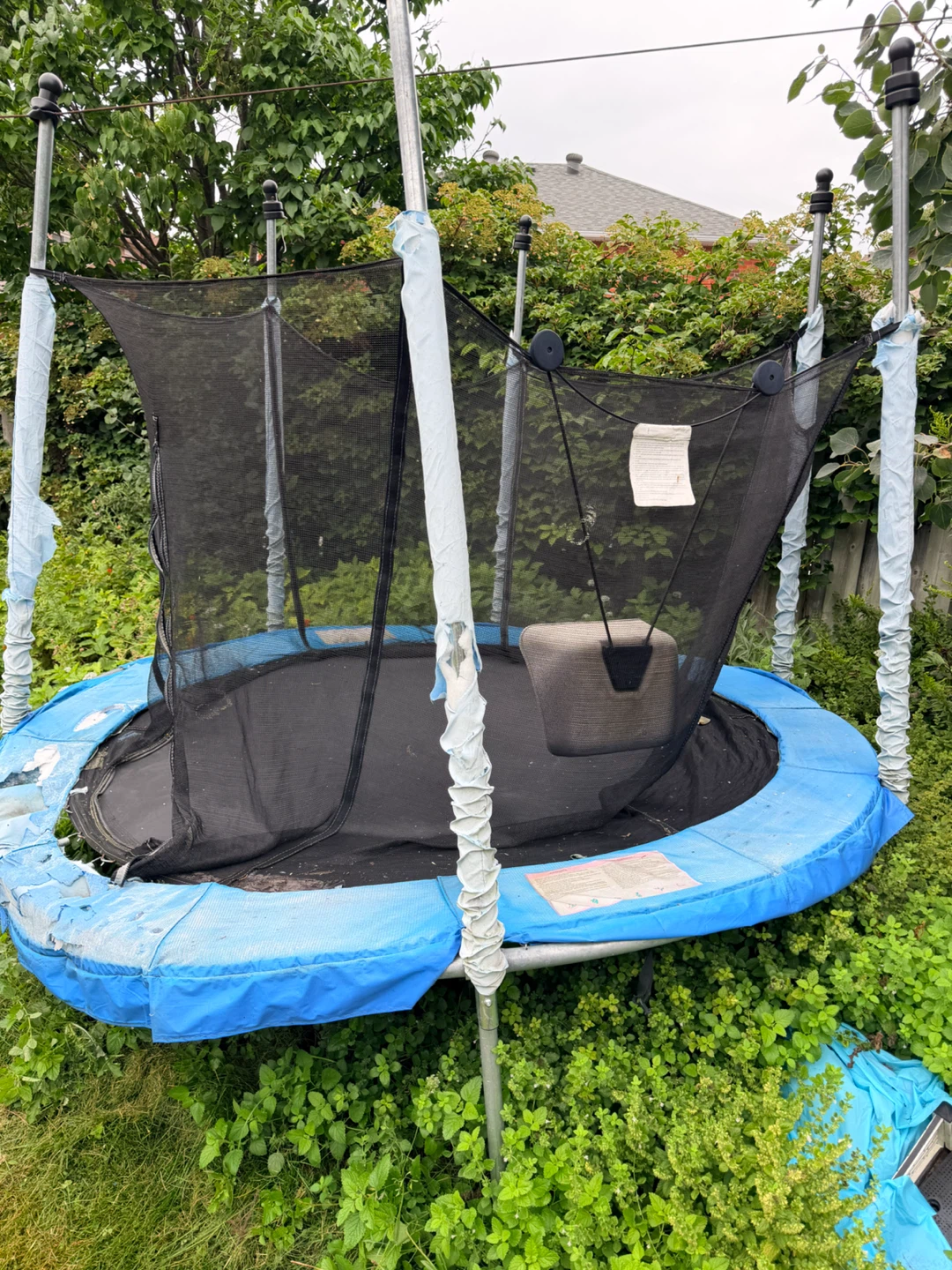 Trampoline with Safety Net