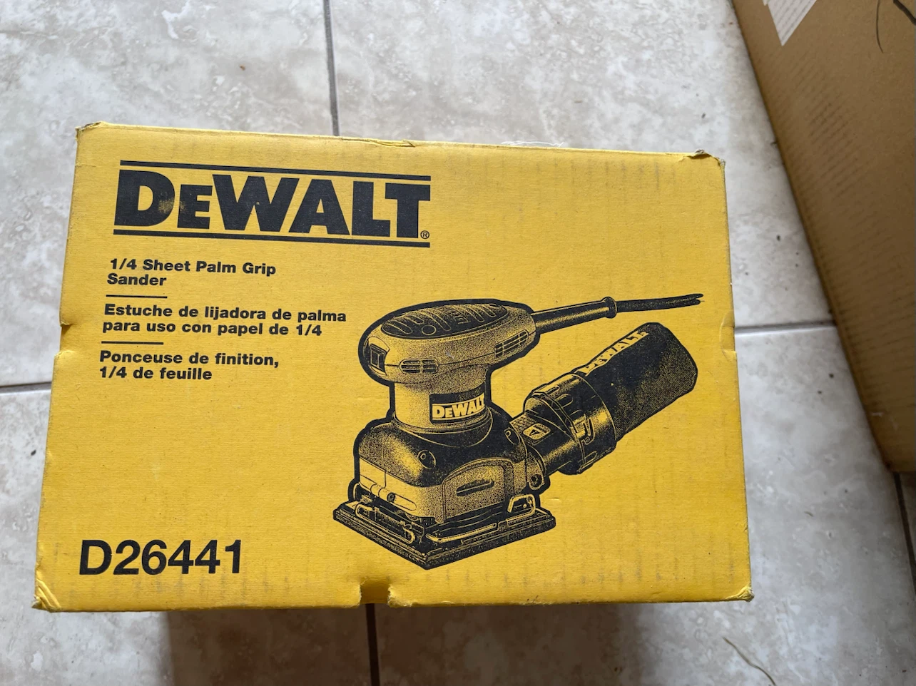 DEWALT 1/4 Sheet Palm Grip Sander D26441 - photo 2