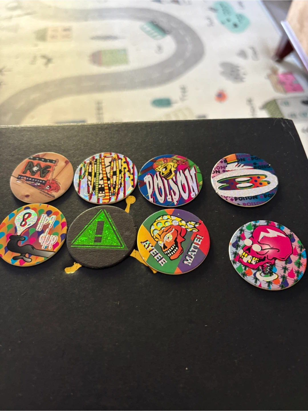 Vintage 90s POG Lot of 70 - Capcom Mega Man Zero - photo 2