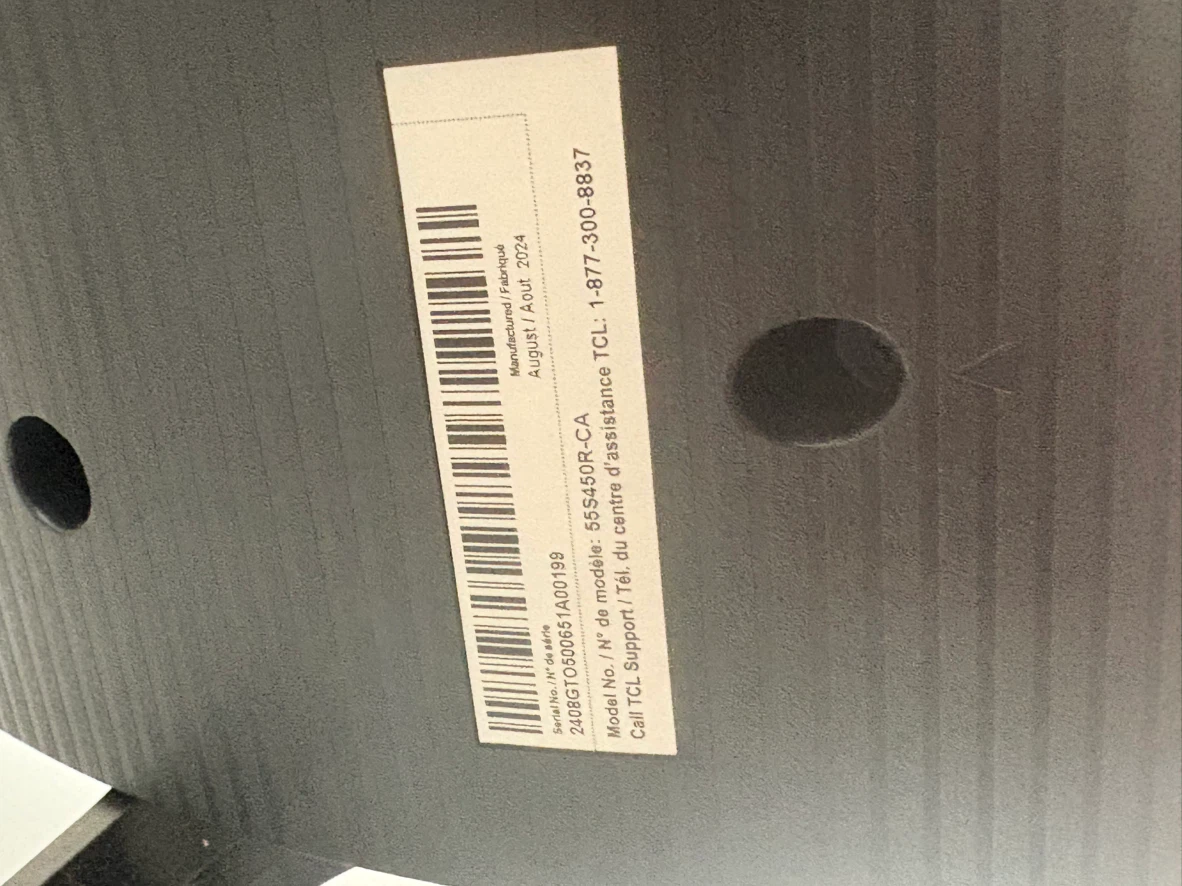TCL 55” TV - photo 2