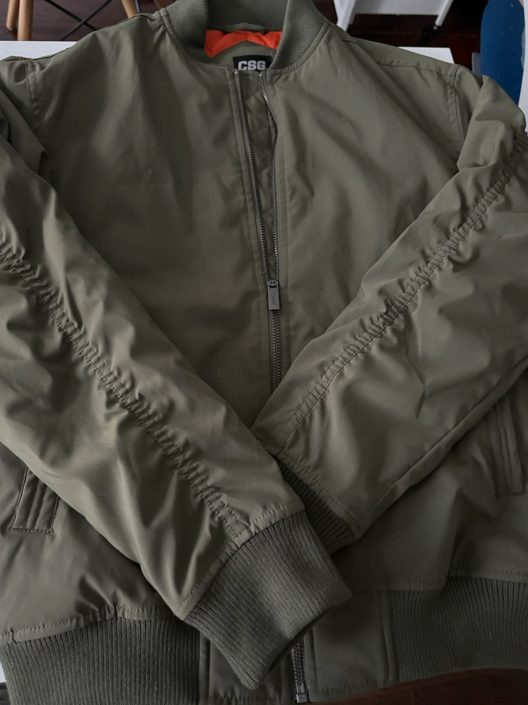 CSG Bomber Jacket - Olive Green - S/P - photo 3