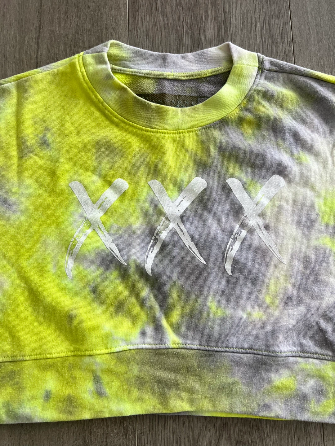 The Champagne Room XXX Tie-Dye Crewneck Sweatshirt - photo 2