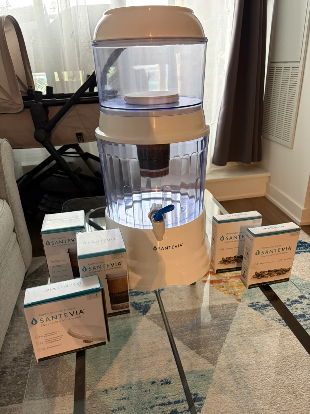 SANTEVIA Water Filtration System with Filters