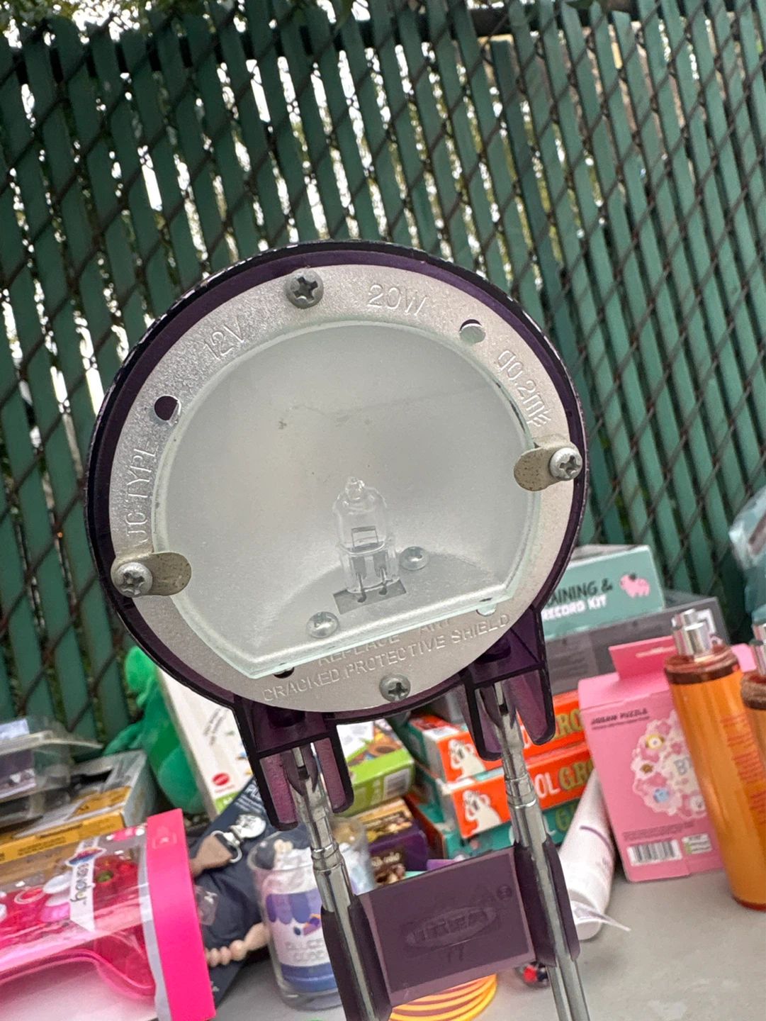 Purple Adjustable Desk Lamp with 20W Bulb - photo 3