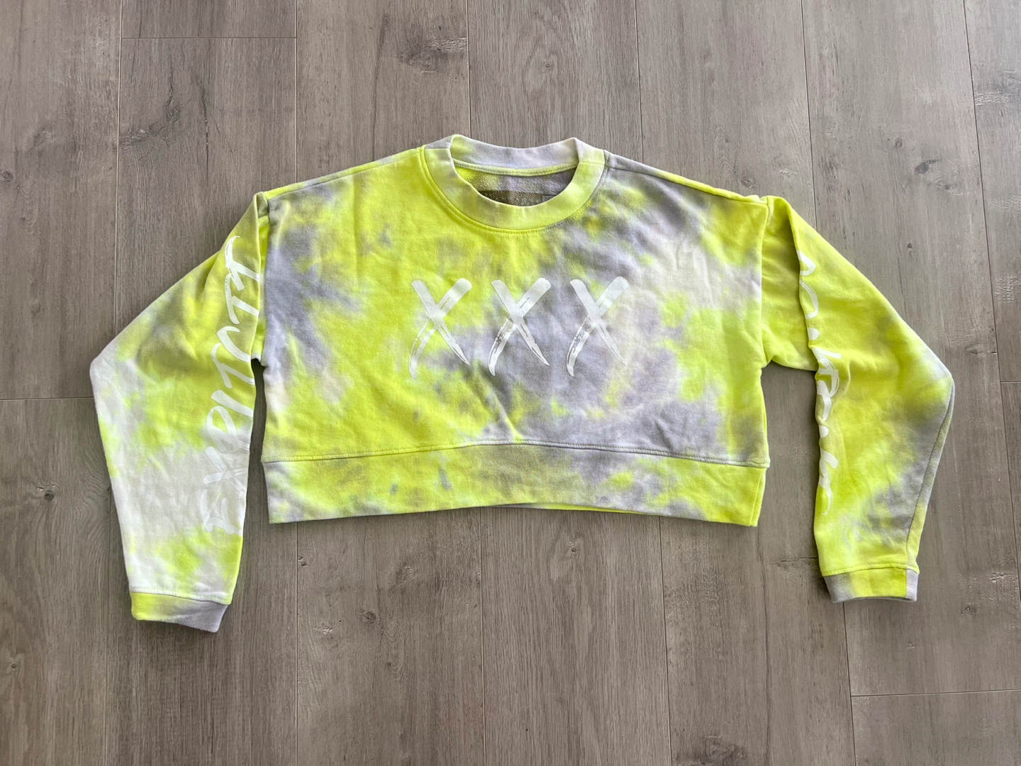 The Champagne Room XXX Tie-Dye Crewneck Sweatshirt