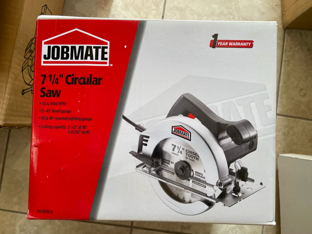 Jobmate 7 1/4" Circular Saw