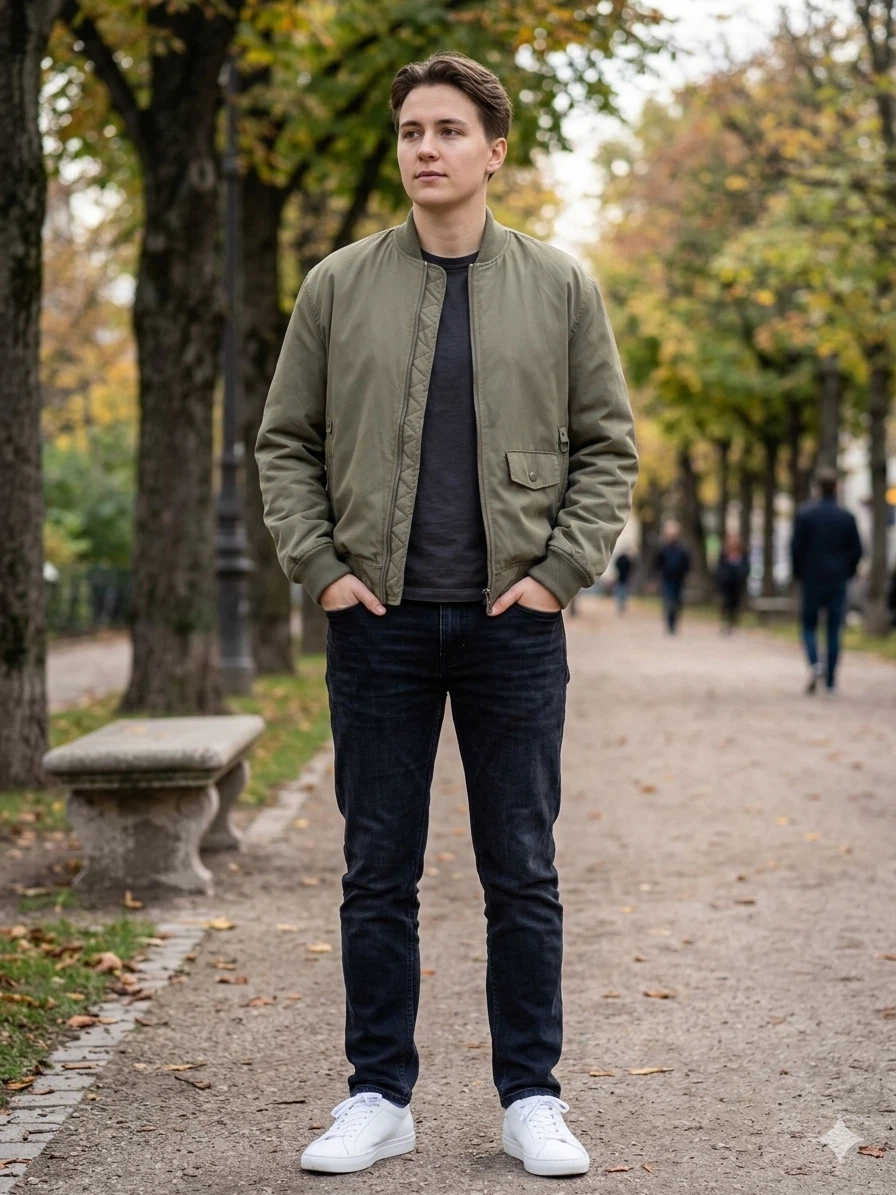 CSG Bomber Jacket - Olive Green - S/P - photo 5