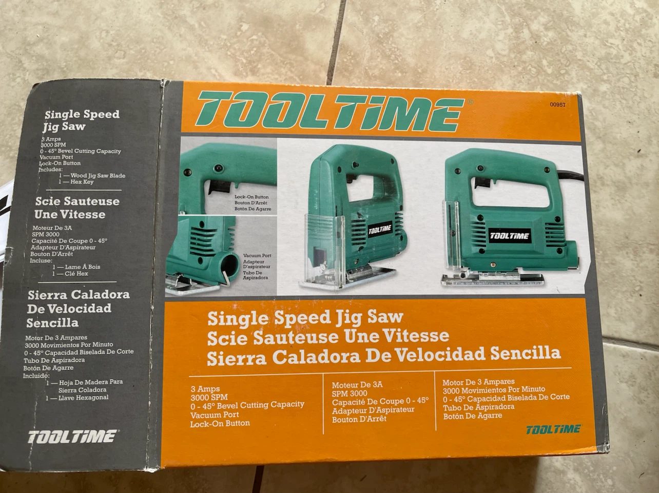 Tool Time Single Speed Jig Saw - photo 2