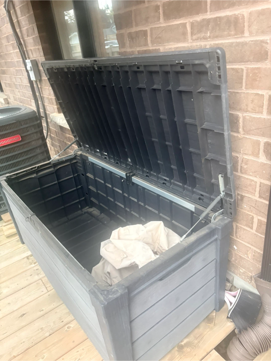 Grey Outdoor Storage Deck Box - photo 5