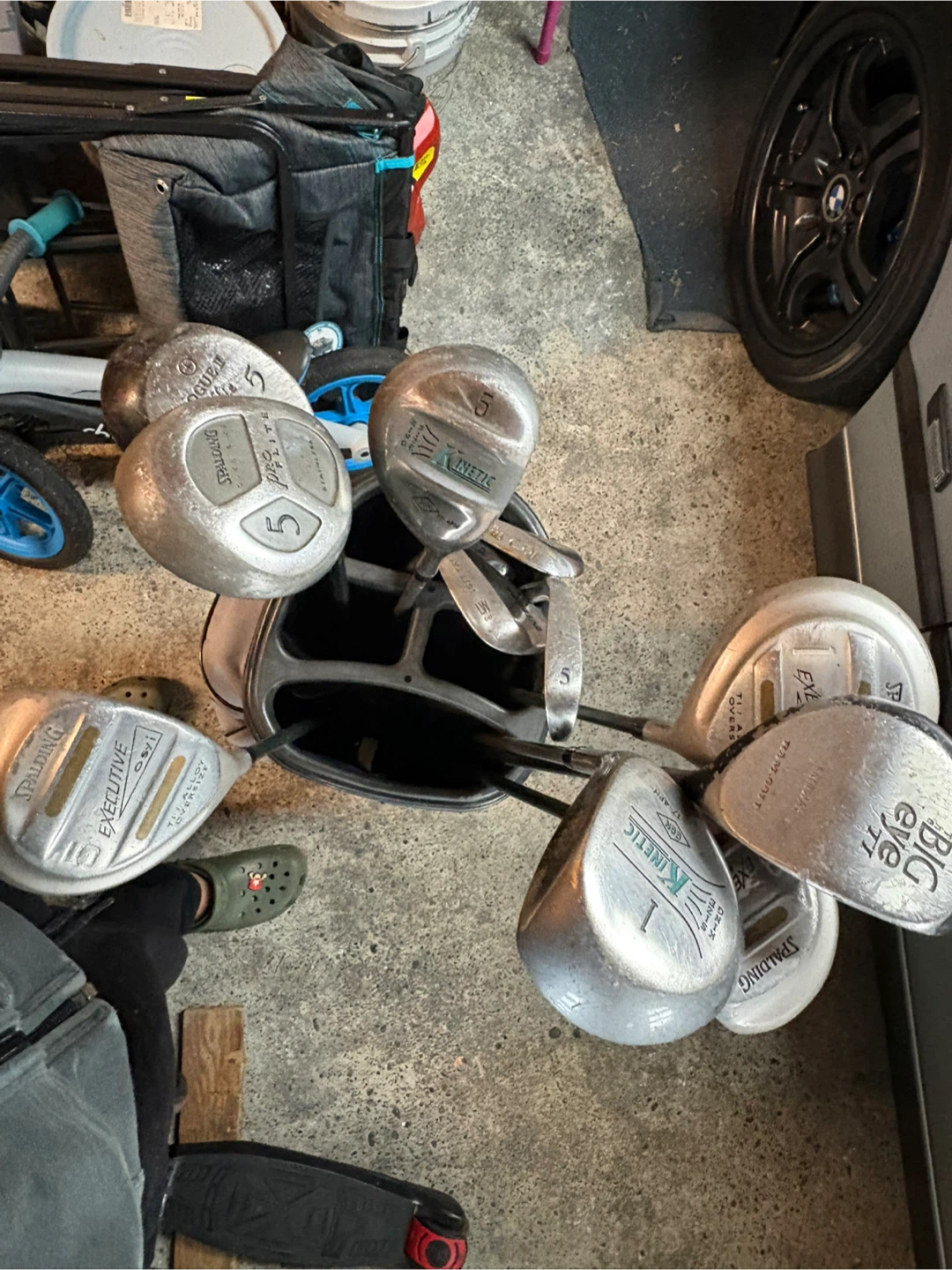 Golf Clubs with Wilson Bag – Great for Beginners