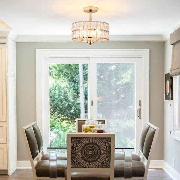 Crystal Flush Mount Ceiling Light Fixture - photo 2
