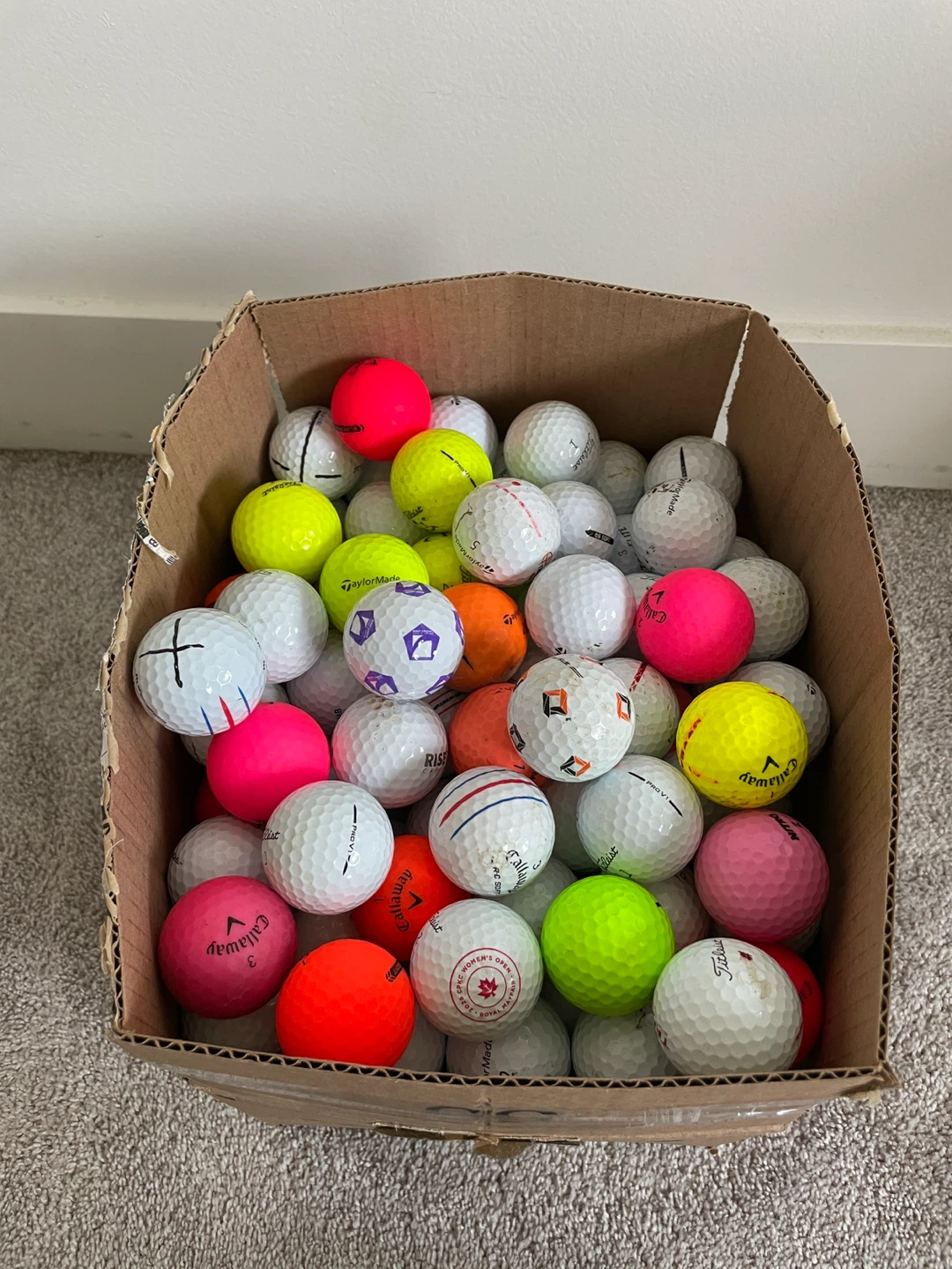 185 Used Golfballs - photo 4