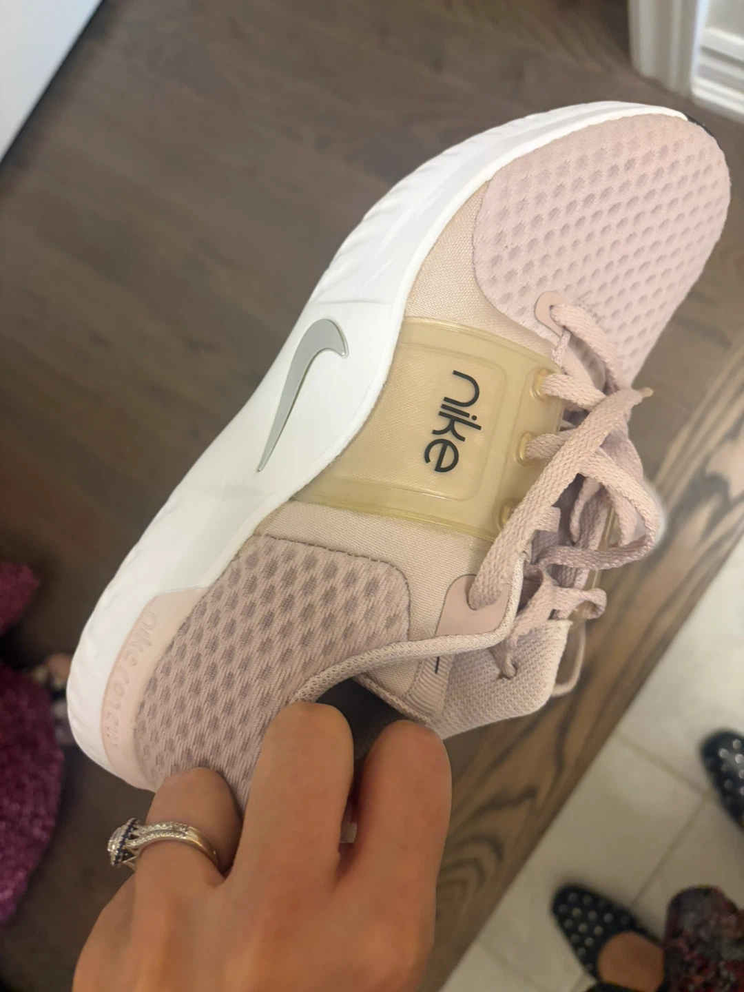 Nike Pink Comfort Footbed Athletic Shoes - photo 3