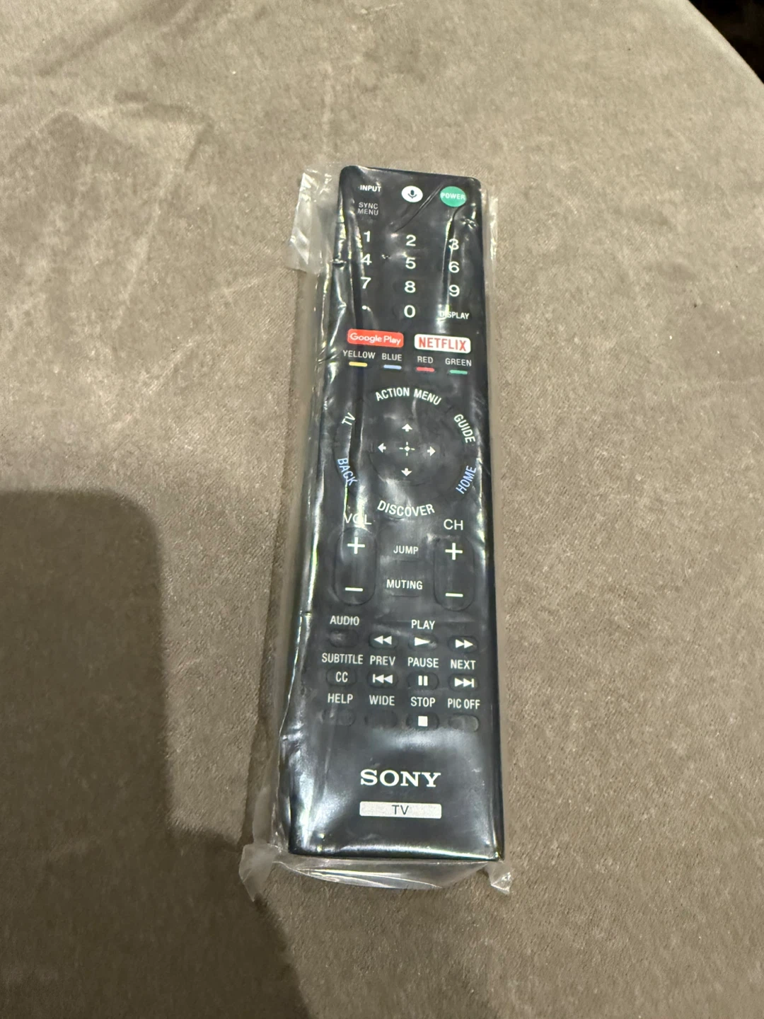 Sony TV with AC Adapter and Remote - photo 4