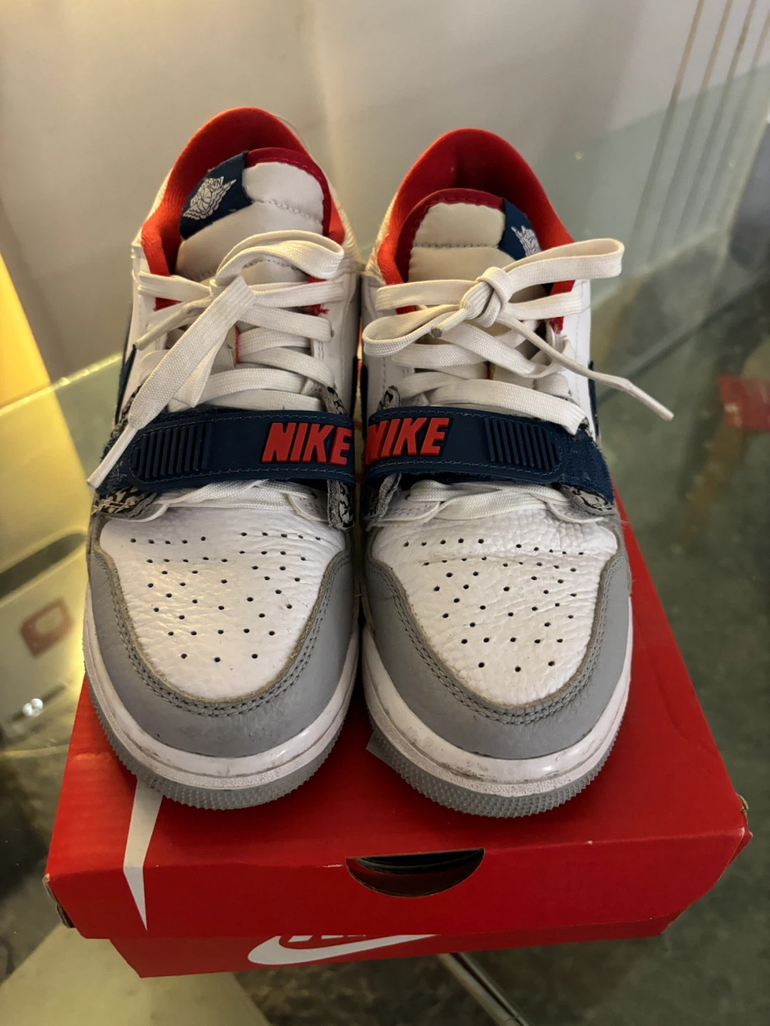 Air Jordan Legacy 312 Low GS “White French Blue” - photo 2