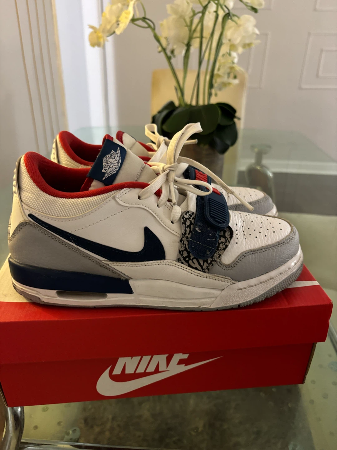 Air Jordan Legacy 312 Low GS “White French Blue” - photo 3
