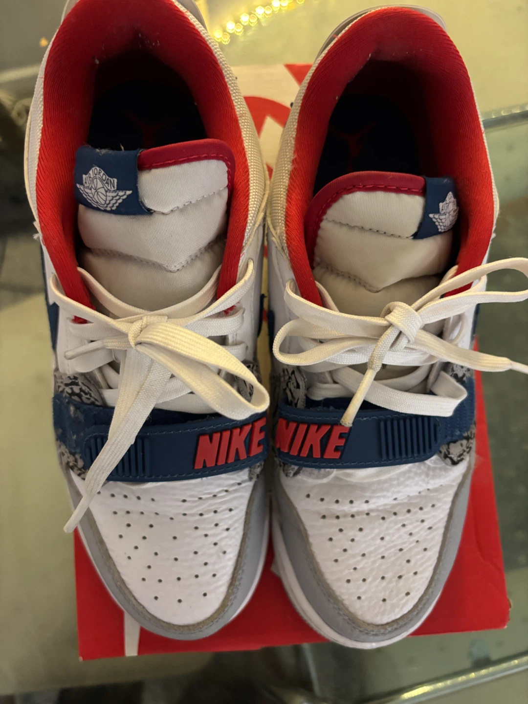 Air Jordan Legacy 312 Low GS “White French Blue” - photo 4